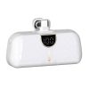 Powerbank mini 5000mAh mini 2x USB-C - balts