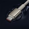 Volframa zelta USB-C 100W 2m kabelis - zelts