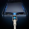 Volframa zelta USB-C 100W 2m kabelis - zelts