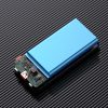 Powerbank 20000mAh ar iebūvētiem kabeļiem iPhone Lightning USB-C USB-A 22.5W PD - melns