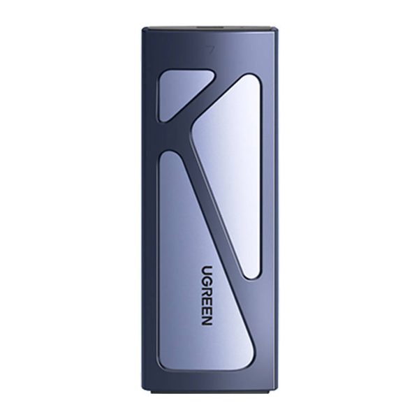 M.2 NVMe 10Gbps diska slota korpuss + USB-C - USB-A / USB-C - USB-C kabelis - melns