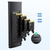 M.2 NVMe 10Gbps diska slota korpuss + USB-C - USB-A / USB-C - USB-C kabelis - melns