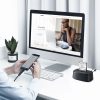 Dokstacija SATA 2.5'' 3.5'' SSD HHD diskdziņiem ar USB 3.0 ES barošanas bloku - melna