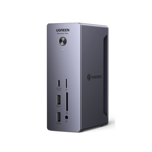 13in1 Thunderbolt 4 dokstacija / USB-A / DP / RJ45 / SD TF lasītājs / USB-C / Mini ligzda