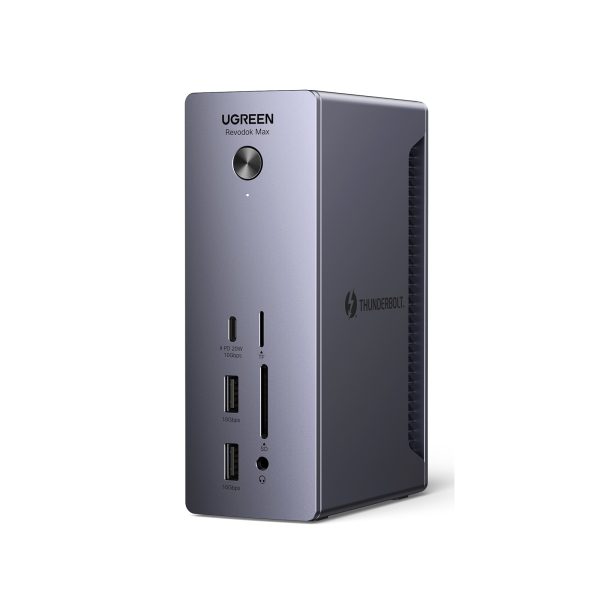 13in1 Thunderbolt 4 dokstacija / USB-A / DP / RJ45 / SD TF lasītājs / USB-C / Mini ligzda