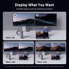 13in1 Thunderbolt 4 dokstacija / USB-A / DP / RJ45 / SD TF lasītājs / USB-C / Mini ligzda
