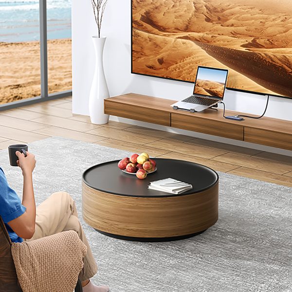 6in1 centrmezgla adapteris USB-C - HDMI / USB-A / SD TF karšu lasītājs - pelēks
