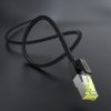 Ethernet tīkla kabelis RJ45 Cat 7 10Gbps 2m - melns