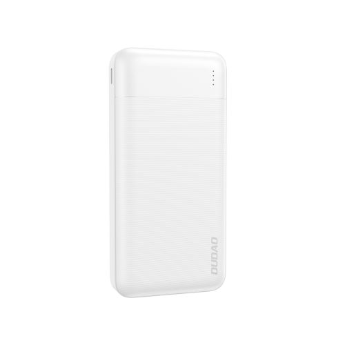 Powerbank K18-1W 10000mAh USB-A / USB-C / Micro USB - balts