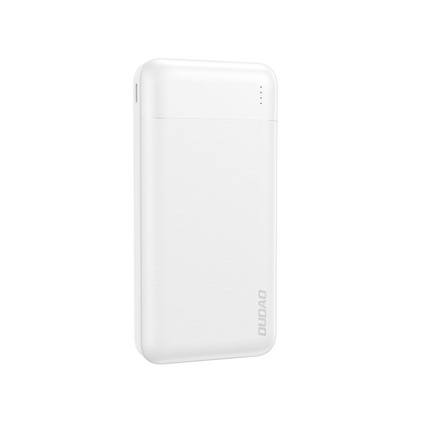 Powerbank K18-1W 10000mAh USB-A / USB-C / Micro USB - balts