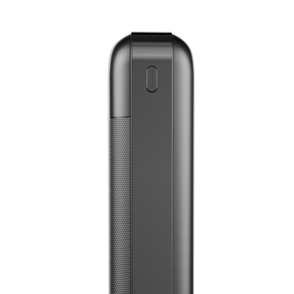 Powerbank K18-1W 10000mAh USB-A / USB-C / Micro USB - melns