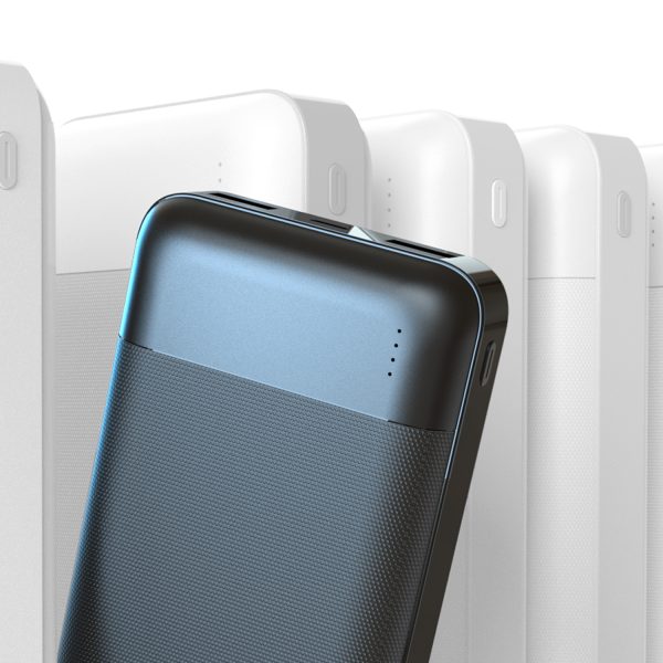 Powerbank K18 Pro 20000mAh USB-A / USB-C / Micro USB - melns