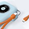 Powerbank K21 Mini 10000mAh 22.5W USB-A / USB-C - zils