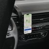 Viedtālruņa automašīnas turētājs uz paneļa - melns