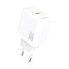 PD20W GaN USB-C sienas lādētājs - balts