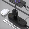 GaN 25W USB-A sienas lādētājs - balts
