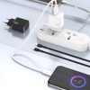 25 W GaN USB-C sienas lādētājs — balts