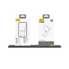 25 W GaN USB-C sienas lādētājs — balts