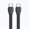 Powerbank K22+ 10000mAh ar piekaramo kabeli 22.5W USB-C - pelēks