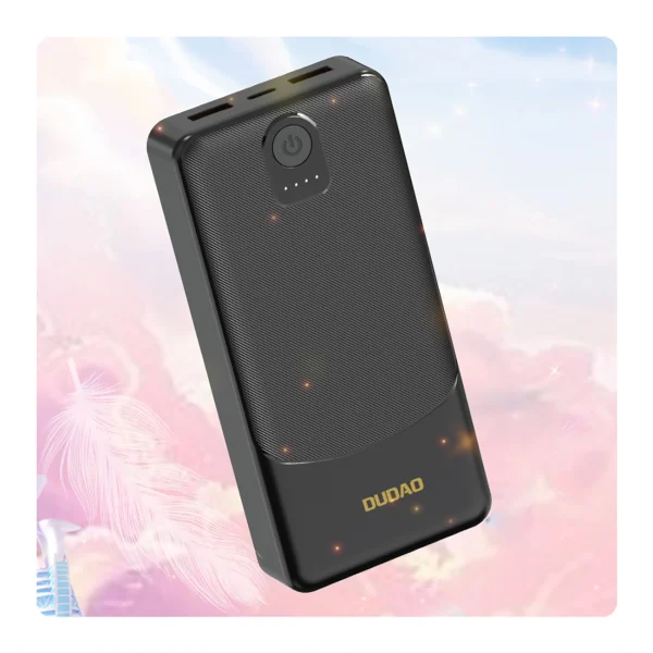 Powerbank K10Pro 20000mAh 2.4A USB-A - melns