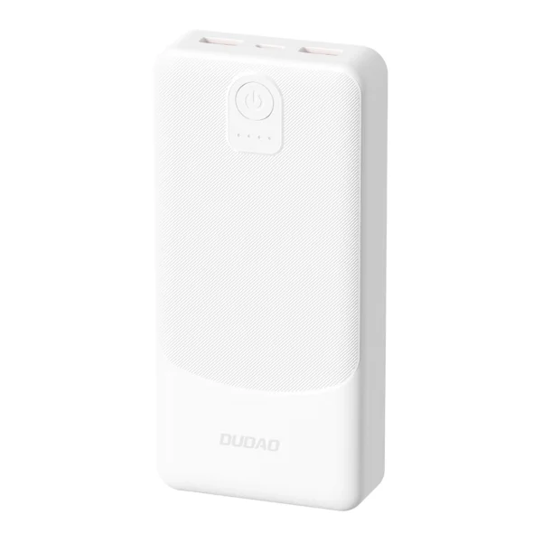 Powerbank K10Pro 20000mAh 2.4A USB-A - balts