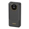 Powerbank K12Pro 20000mAh 22.5W PD USB-A USB-C - melns