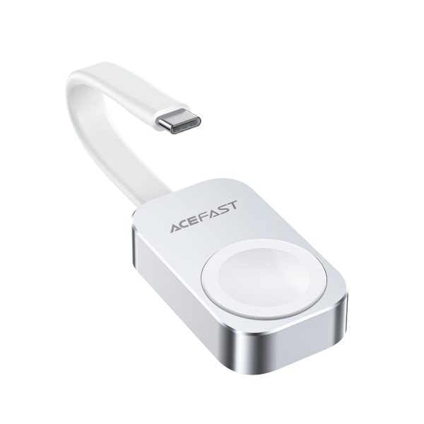 Apple Watch 5W bezvadu lādētājs - sudrabs