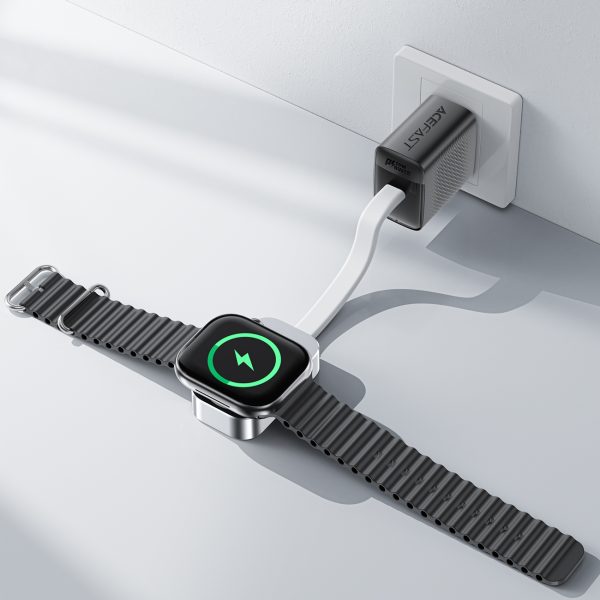 Apple Watch 5W bezvadu lādētājs - sudrabs