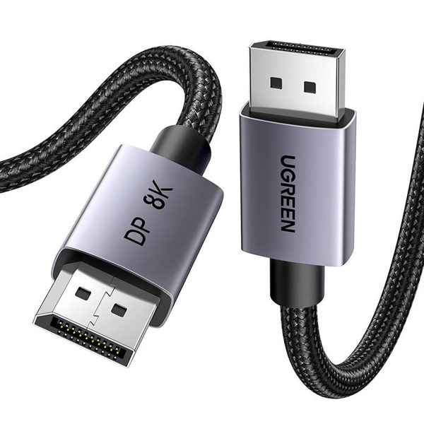 DisplayPort 1.4 1m kabelis - melns