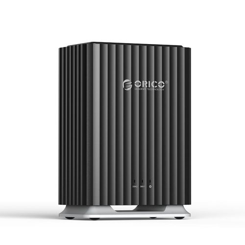 9728C3 2 disku 2,5 collu HDD/SSD/3,5 collu HDD korpuss - melns
