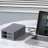 9828RU3 disku masīvs ar RAID kontrolieri 2 x 2,5 collu / 3,5 collu SATA HDD / SSD diskiem - pelēks
