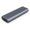 AM2C3-G2 M.2 NVME USB-C diska korpuss — pelēks