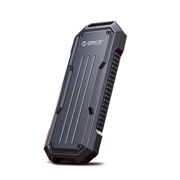 OXS2C3-G2 M.2 NVMe / SATA SSD USB-C pastiprināts taktiskais diska nodalījums - pelēks