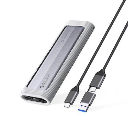 AXM2-G2-V1 M.2 NVME USB-C / USB-A uz USB-C 10Gb/s diska korpuss - pelēks