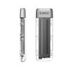 TXM2-C3 M.2 NVME USB-C 10Gb/s diska korpuss — pelēks