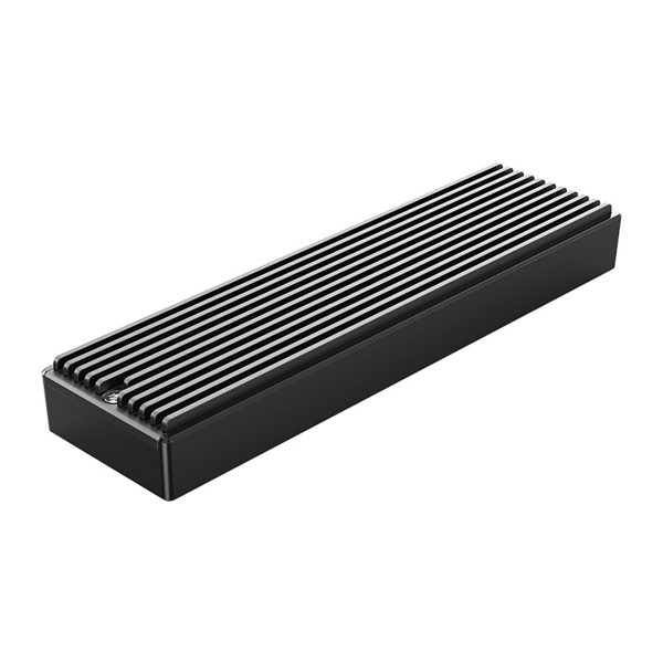 M2PV-C3 M.2 NVME USB-C 10Gb/s diska korpuss — melns