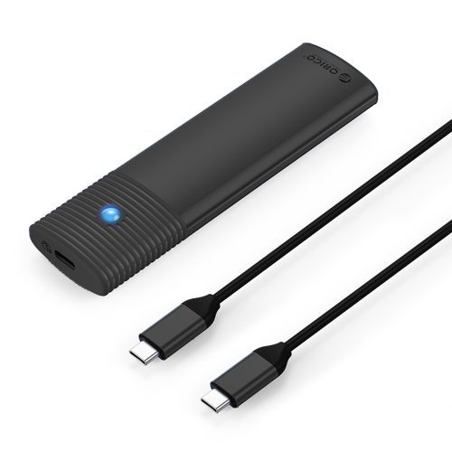 PWM2-G2 M.2 NVME USB-C 10Gb/s diska korpuss - melns