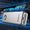 OUM2-G20 M.2 NVME USB-C 20Gb/s diska korpuss - sudrabs