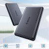 DDL25-C3 2,5 collu cietā diska / SSD USB-C 5Gb/s diska korpuss - melns