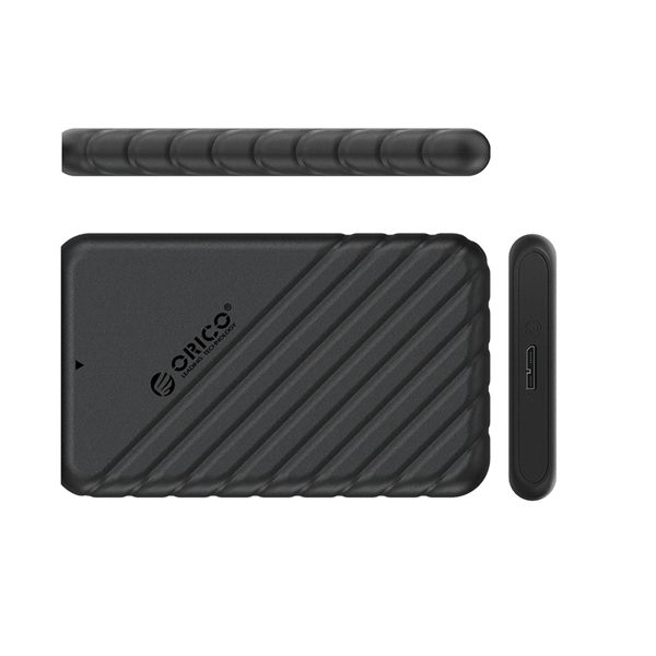 25PW1-U3 2,5 collu cietā diska / SSD USB Micro-B 5Gb/s diska korpuss - melns