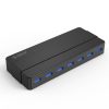 Sadalītājs H7928-U3-V1 7x USB-A - melns