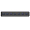 Sadalītājs H7928-U3-V1 7x USB-A - melns