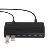 Sadalītājs H7928-U3-V1 7x USB-A - melns