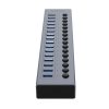 BT2U3-16AB centrmezgls ar 16x USB-A slēdžiem - pelēks