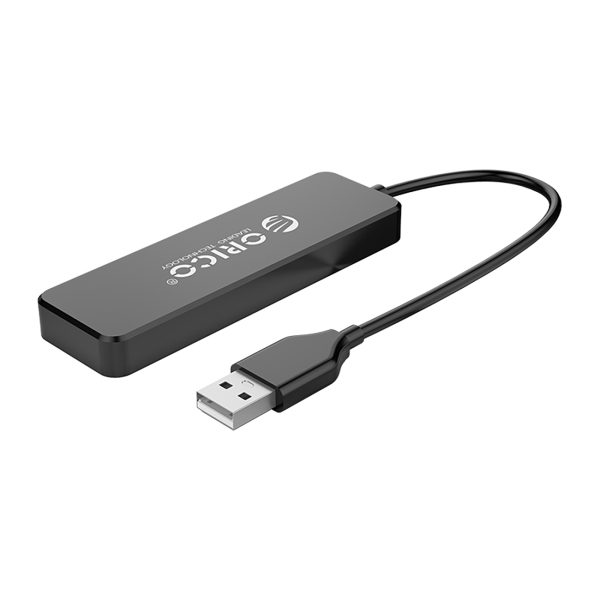 Hub FL01 dokstacijas sadalītājs USB-A uz 4x USB-A - melns