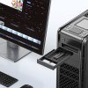 D2NS-6G adapteris M.2 NGFF uz 3,5 collu disku adapteris - melns