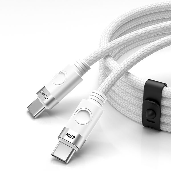 Kabelis CDX 60W 3A barošanas avots USB-C 1m - balts
