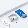 Kabelis CDX 60W 3A barošanas avots USB-C 1m - balts