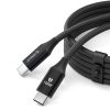 Kabelis CDX 100W 5A barošanas avots USB-C 1m - melns