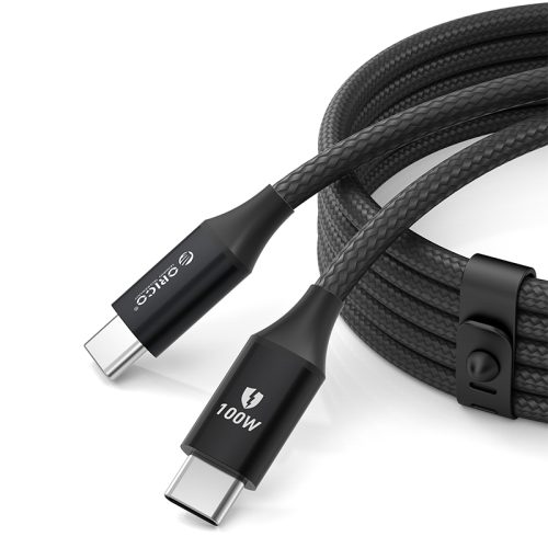 Kabelis CDX 100W 5A barošanas avots USB-C 1m - melns